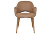 EZ Hospitality Cairo Indoor Armchair Metal Base - Slim Light Oak 4 Leg - Thumbnail 3 