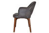 EZ Hospitality Cairo Indoor Armchair Timber Base - Light Walnut 4 Leg - Thumbnail 31 