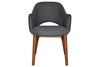 EZ Hospitality Cairo Indoor Armchair Timber Base - Light Walnut 4 Leg - Thumbnail 21 