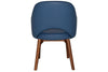EZ Hospitality Cairo Indoor Armchair Timber Base - Light Walnut 4 Leg - Thumbnail 8 