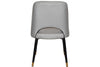 EZ Hospitality Cairo Indoor Armless Chair Metal Base - Black Brass 4 Leg - Thumbnail 32 