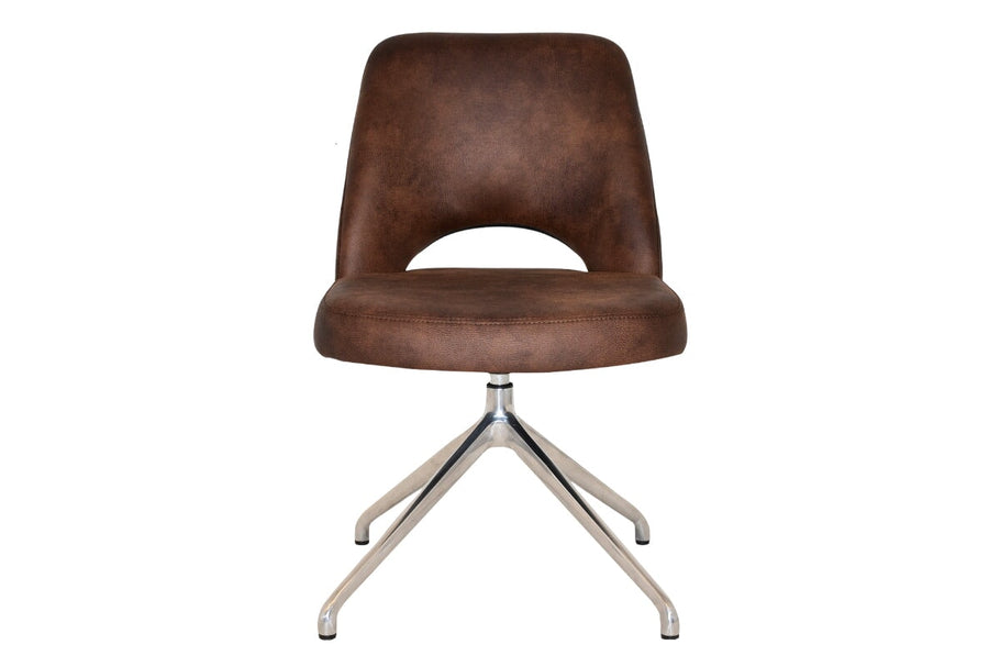 Environmental image of EZ Hospitality Cairo Indoor Armless Chair Metal Base - Trestle