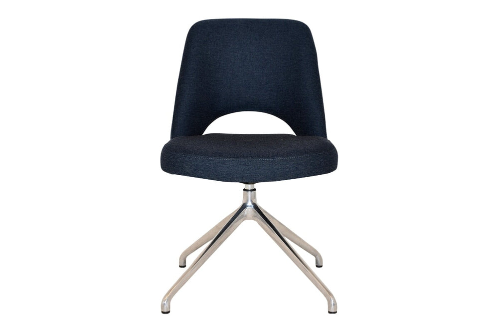 EZ Hospitality Cairo Indoor Armless Chair Metal Base - Trestle-pelle/benito tan  