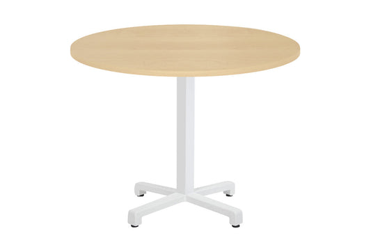 EZ Hospitality Cross Table Base Cast Iron [600 mm] EZ Hospitality white base maple 