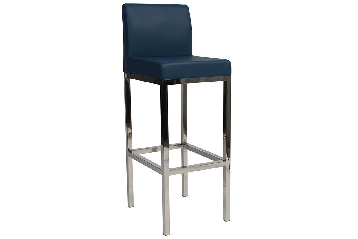 EZ Hospitality Istanbul Pub Club Hotel and Office Stool EZ Hospitality blue 