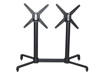 EZ Hospitality Nara Folding Twin Table Base EZ Hospitality anthracite 