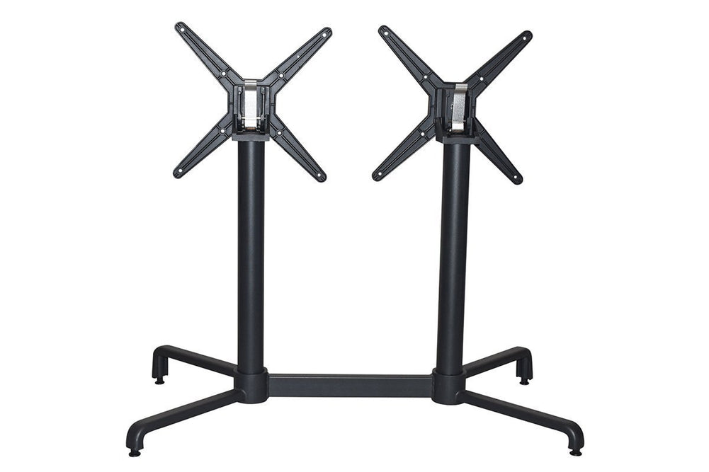 EZ Hospitality Nara Folding Twin Table Base-anthracite  