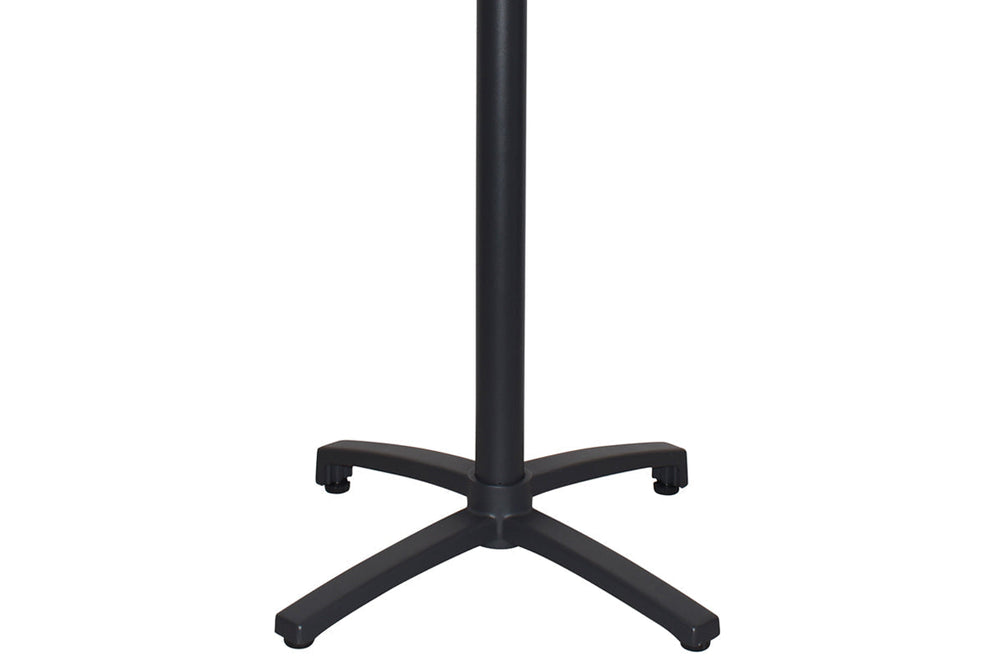 EZ Hospitality Nara Folding Dry Bar Table Base - Square [600L x 600W]-white  