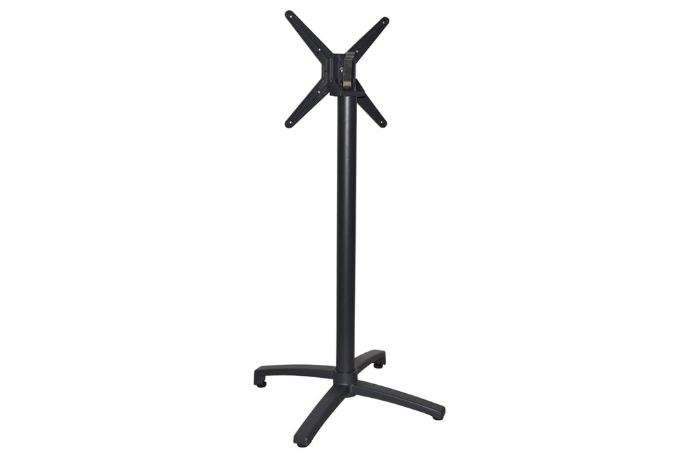 EZ Hospitality Nara Folding Dry Bar Table Base - Square [600L x 600W]-none  