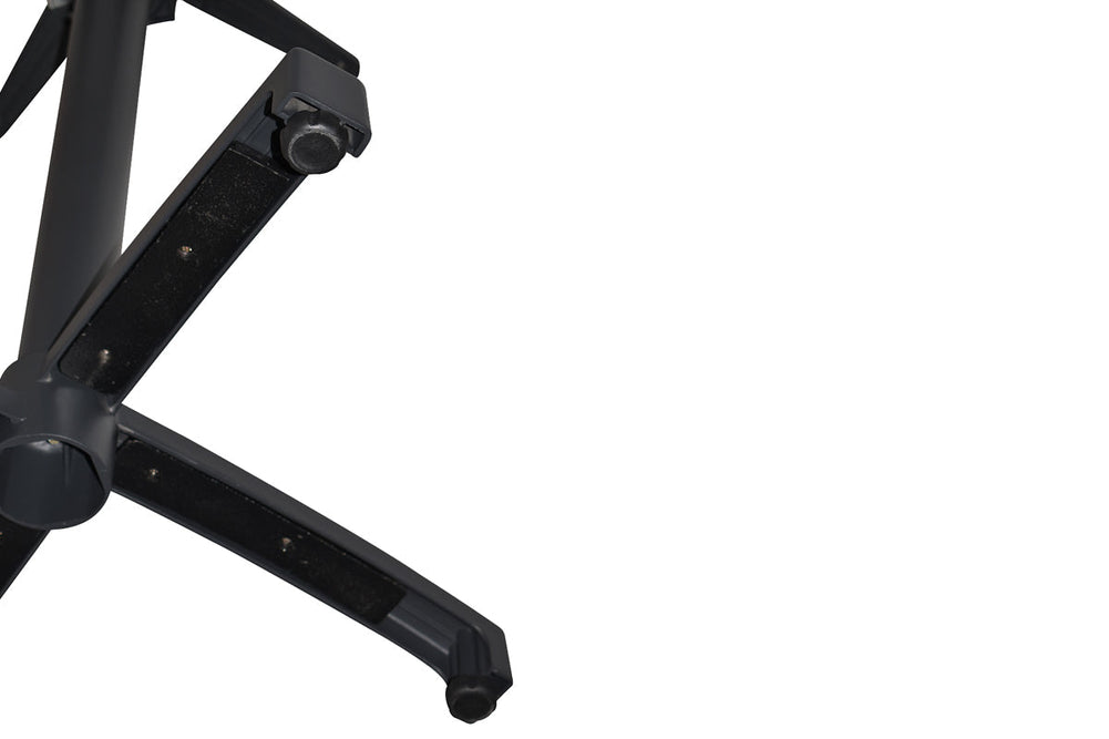 EZ Hospitality Nara Folding Dry Bar Table Base - Square [800L x 800W]-dark oak  