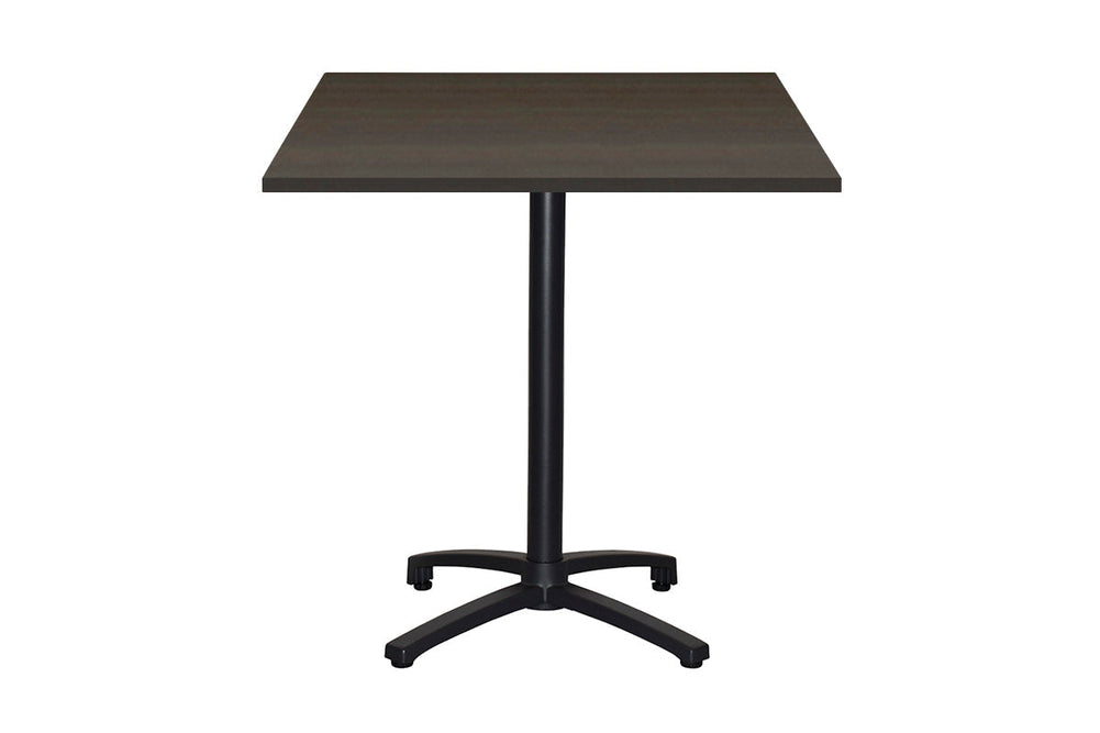EZ Hospitality Nara Folding Dry Bar Table Base - Square [800L x 800W]-dark oak  
