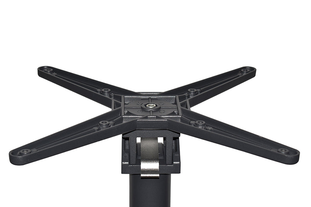 EZ Hospitality Nara Folding Table Base - Square [600L x 600W]-white  