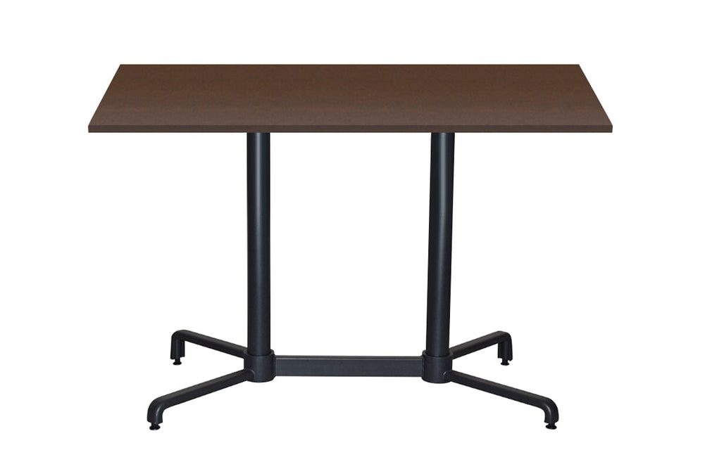 EZ Hospitality Nara Folding Twin Table Base - Rectangle [1000L x 600W]-wenge  