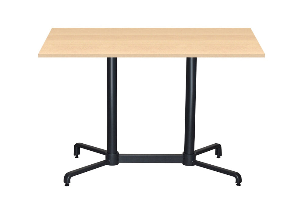 EZ Hospitality Nara Folding Twin Table Base - Rectangle [1000L x 600W]-maple  