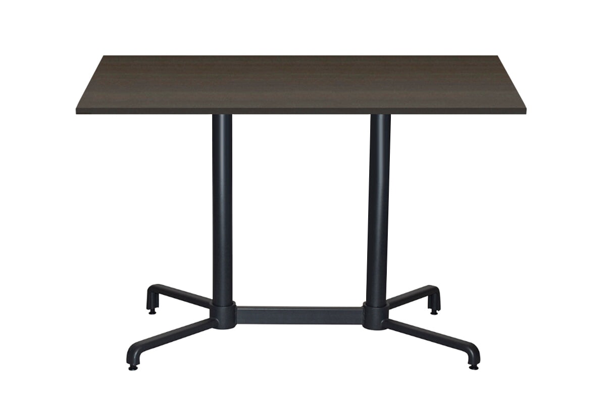 EZ Hospitality Nara Folding Twin Table Base - Rectangle [1200L x 800W] EZ Hospitality dark oak 