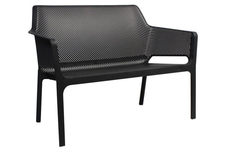 EZ Hospitality Net Outdoor Lounge Chair - Bench EZ Hospitality black 