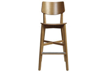  - EZ Hospitality Phoenix Cafe and Bar Timber Stool - 760mm Seat Height - 1