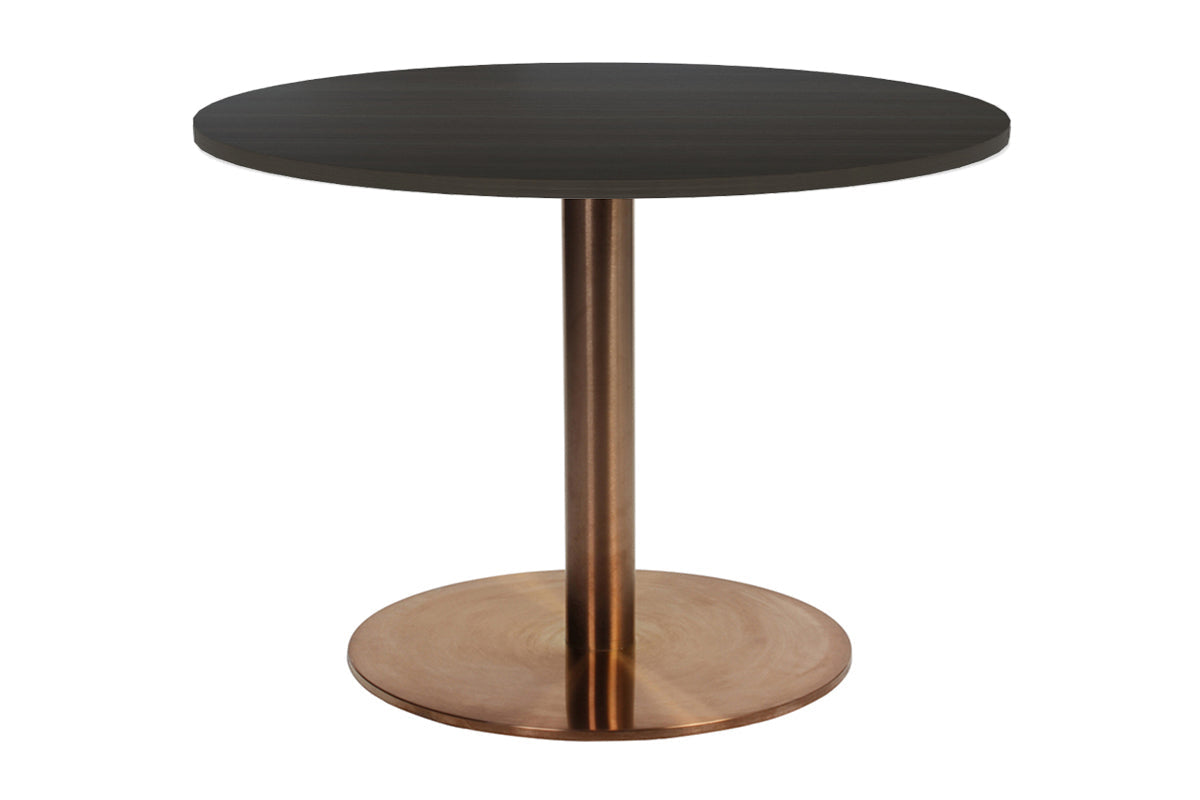 EZ Hospitality Rome Base Coffee Table [600 mm] EZ Hospitality copper frame dark oak 