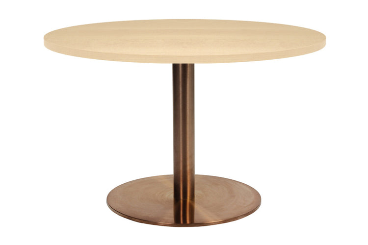 EZ Hospitality Rome Base Coffee Table [700 mm] EZ Hospitality copper frame maple 