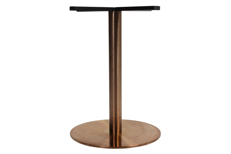 EZ Hospitality Rome Base Round Cafe Table [800 mm] EZ Hospitality copper frame none 