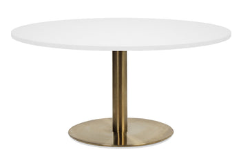  - EZ Hospitality Rome Base Round Meeting Table [1200 mm] - 1