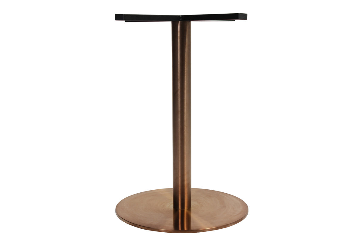 EZ Hospitality Rome Base Round Meeting Table [600 mm] EZ Hospitality copper frame none 