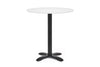 Barbet Four Star Base Round Office Table [600mm] - Thumbnail 1 