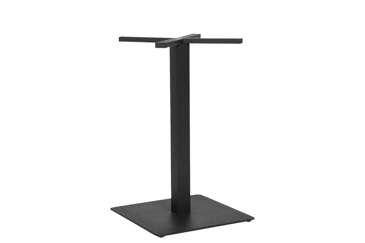 Ez Hospitality Sapphire Cafe Table Square Base - Black Frame [600L x 600W] EZ Hospitality None 