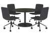Sapphire Disc Base Large Round Conference Table [1200 mm] - Thumbnail 13 