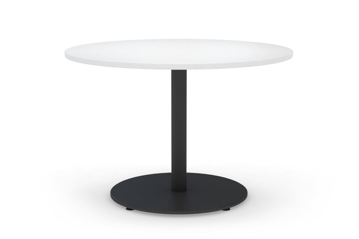EZ Hospitality Sapphire L Round 1200mm Conference Table - Disc Base [1200 mm] EZ Hospitality 