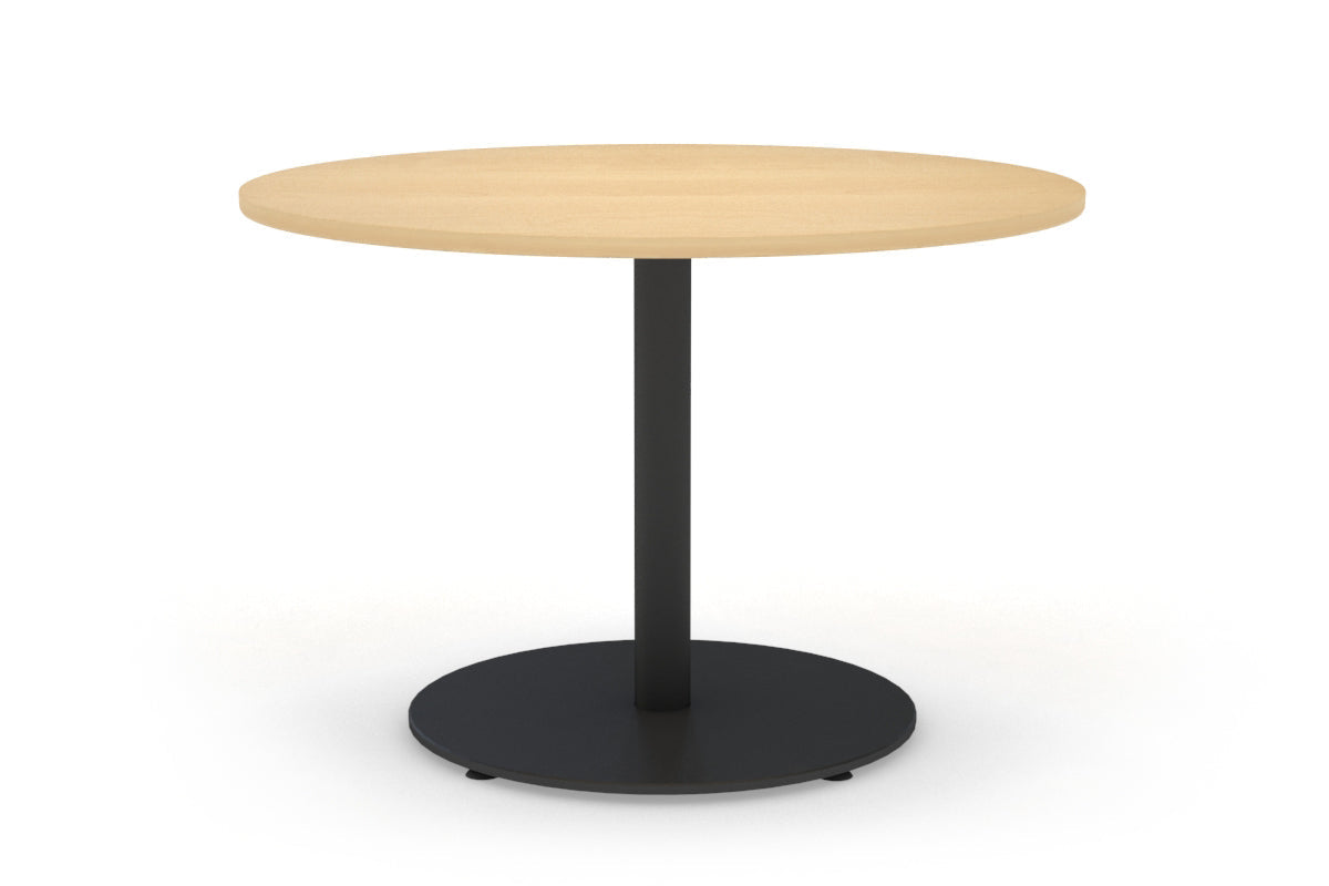 EZ Hospitality Sapphire L Round 1200mm Conference Table - Disc Base [1200 mm] EZ Hospitality 