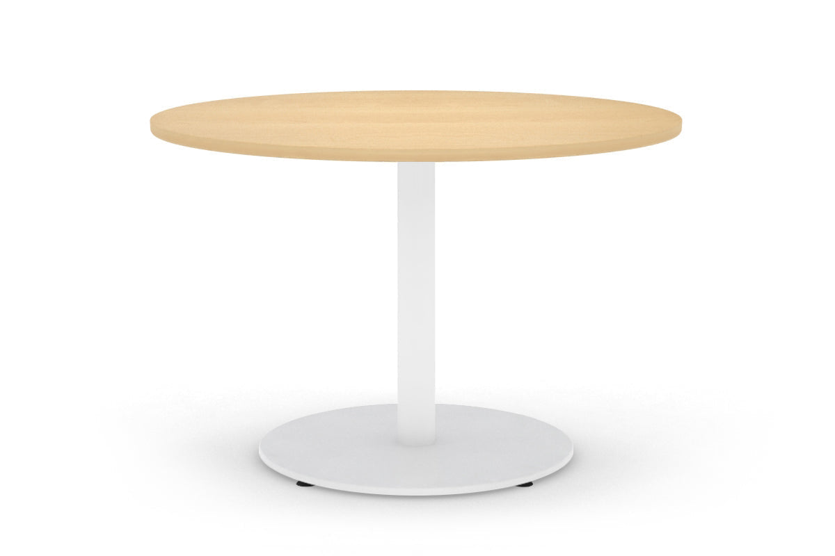 EZ Hospitality Sapphire L Round 1200mm Conference Table - Disc Base [1200 mm] EZ Hospitality 