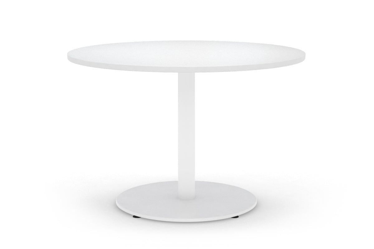 EZ Hospitality Sapphire L Round 1200mm Conference Table - Disc Base [1200 mm] EZ Hospitality 