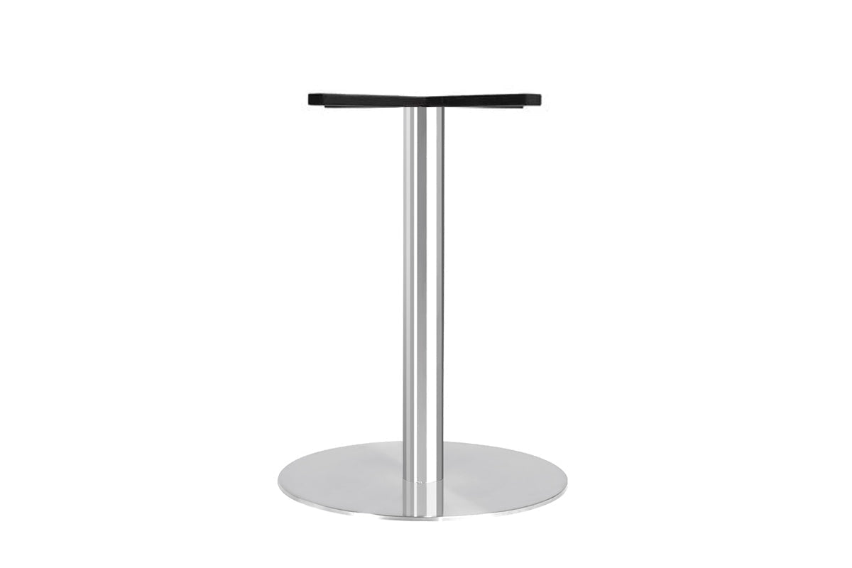 EZ Hospitality Sapphire L Round Conference Table Disc Base EZ Hospitality stainless steel 