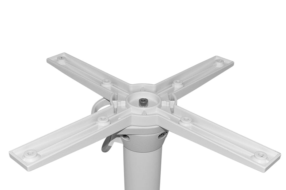 EZ Hospitality Scudo Folding Table Base with Handle - Round [800 mm]-dark oak  