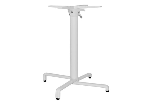 Ez Hospitality Scudo Folding Table Base with Handle - Square [600L x 600W] EZ Hospitality white base colour none 