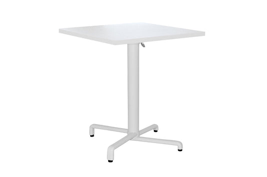 Ez Hospitality Scudo Folding Table Base with Handle - Square [600L x 600W] EZ Hospitality white base colour white 
