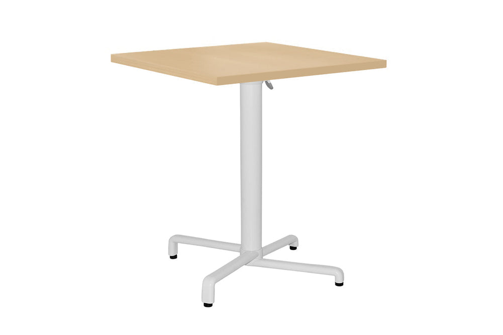 EZ Hospitality Scudo Folding Table Base with Handle - Square [700L x 700W]-maple  