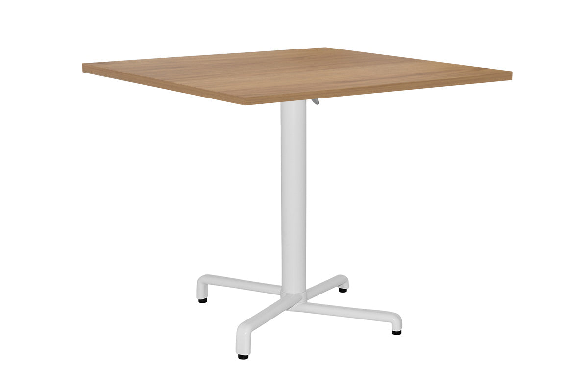 EZ Hospitality Scudo Folding Table Base with Handle - Square [800L x 800W]-salvage oak  