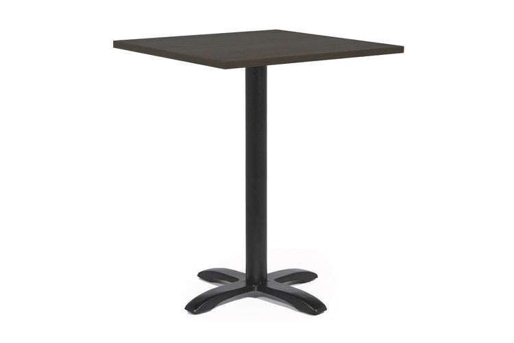 EZ Hospitality Square Office Table - Barbet Four Star Base [700L x 700W] EZ Hospitality dark oak 