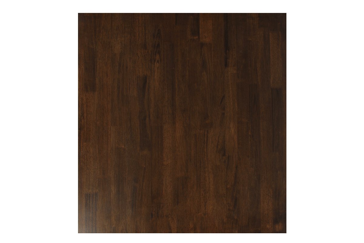 EZ Hospitality Timber Table Tops - Square [700L x 700W] EZ Hospitality rubberwood walnut 