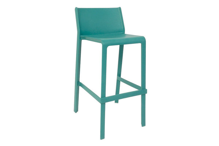 EZ Hospitality Trill Outdoor Bar and Cafe Stool - 760mm EZ Hospitality Teal 