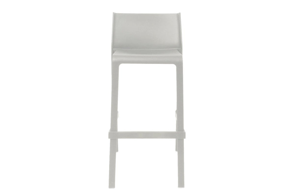 EZ Hospitality Trill Outdoor Bar and Cafe Stool - 760mm Seat Height [955H x 500W]-taupe  