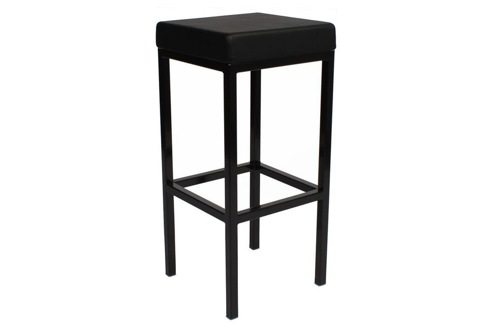 EZ Hospitality Washington Pub club and office Bar Stool - 780mm Seat Height-black  
