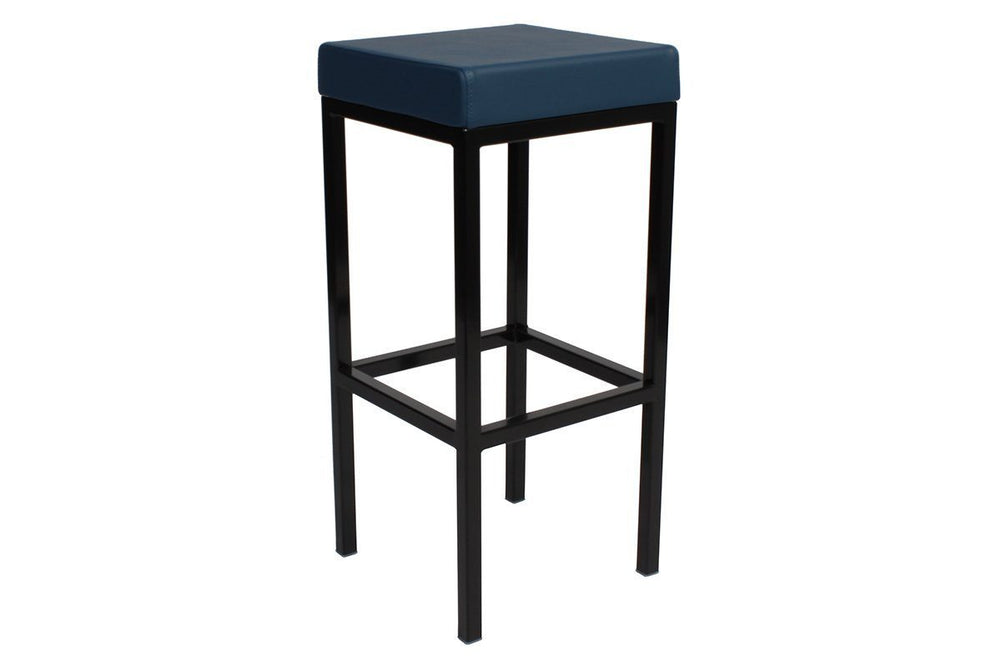 EZ Hospitality Washington Pub club and office Bar Stool - 780mm Seat Height-blue  