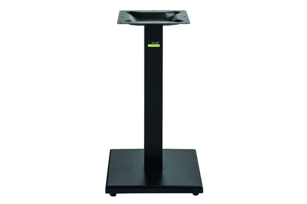 Flat Technology GS22 Square Suitable For Indoor Only Table Base-black  