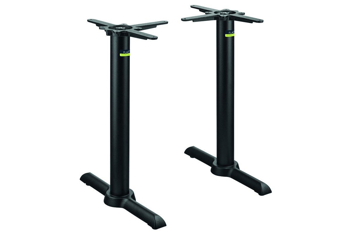 Flat Technology KT22 Kirribilli 56 Twin Table Base Flat Tech black 