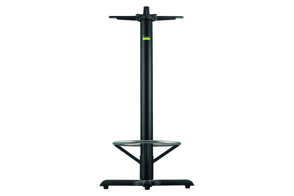 Flat Technology KX22 Kirribilli 56 Dry Bar Table Base w Foot Ring-black  