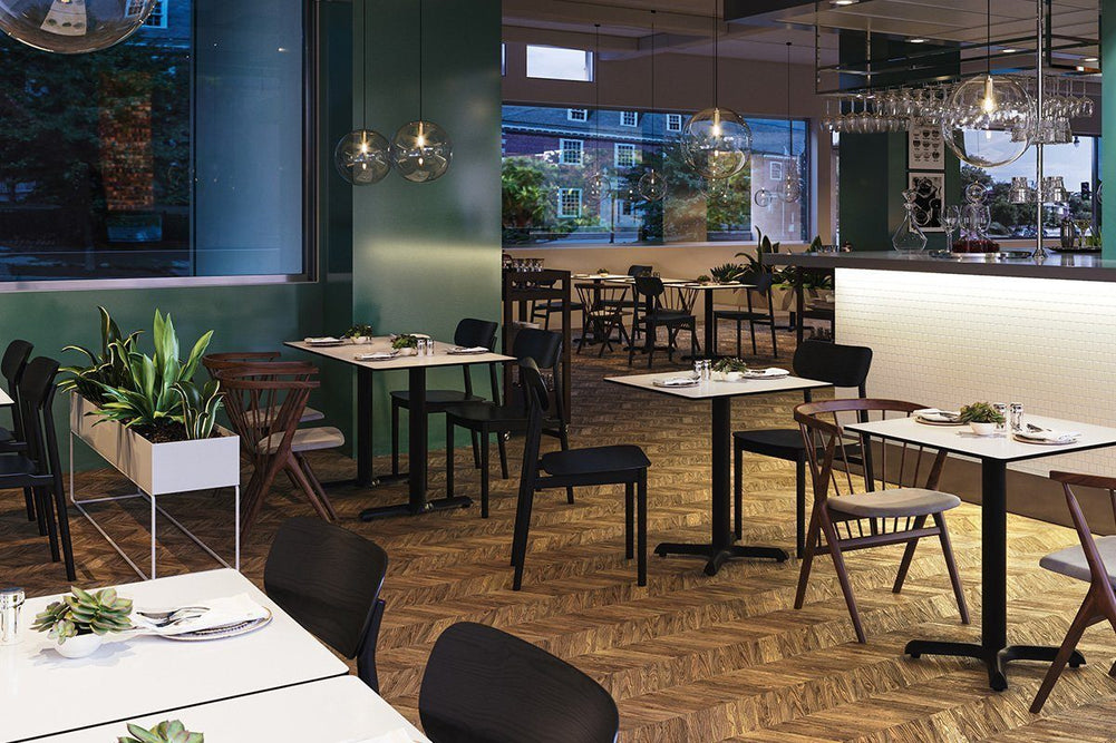 Flat Technology KX22 Kirribilli 56 Table Base-black  