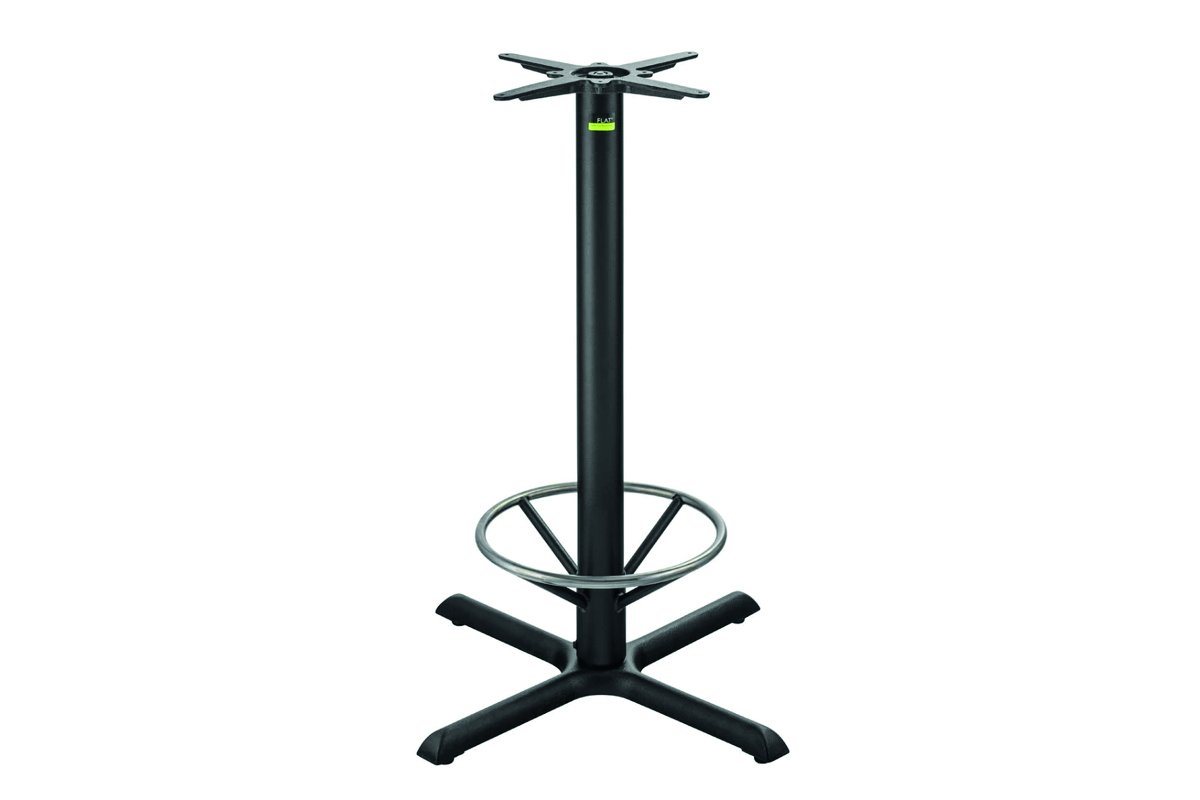 Flat Technology KX30 Kirribilli 76 Dry Bar Table Base w Foot Ring Flat Tech black 